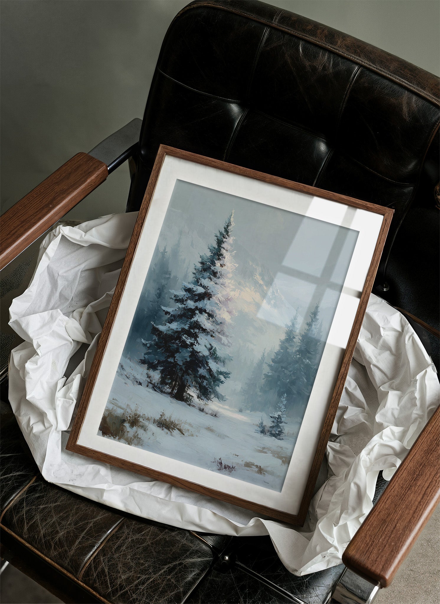 Sunlit Snow, Standing Pine
