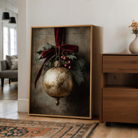 Antique Gold, Velvet Bow