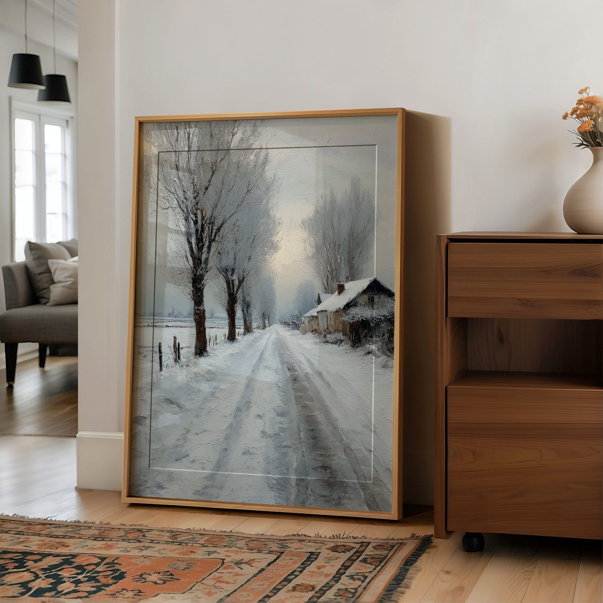 Snow Road, Farmhouse Bend