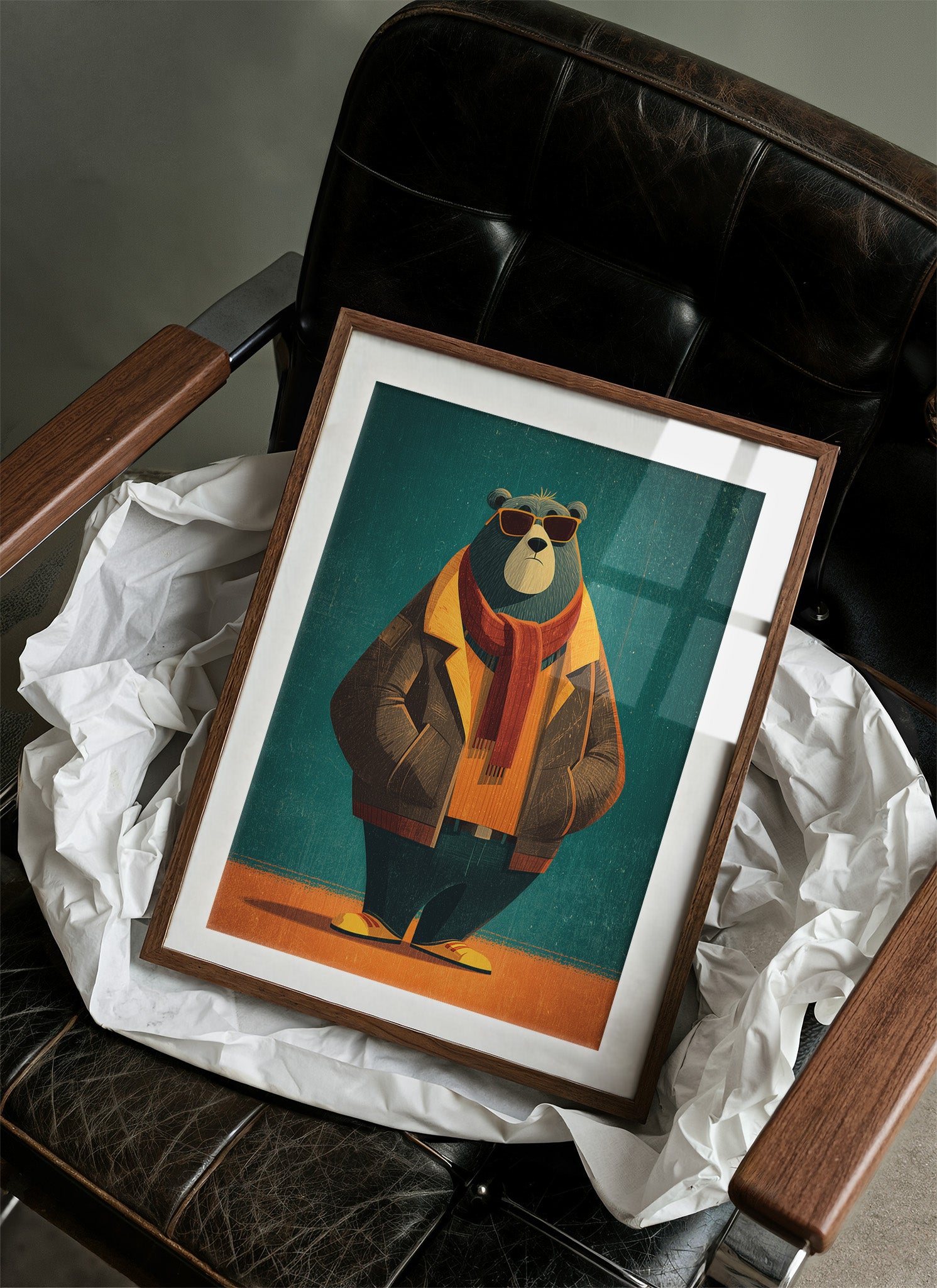Bear in a Trench Coat