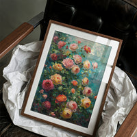 Roses in Full Bloom