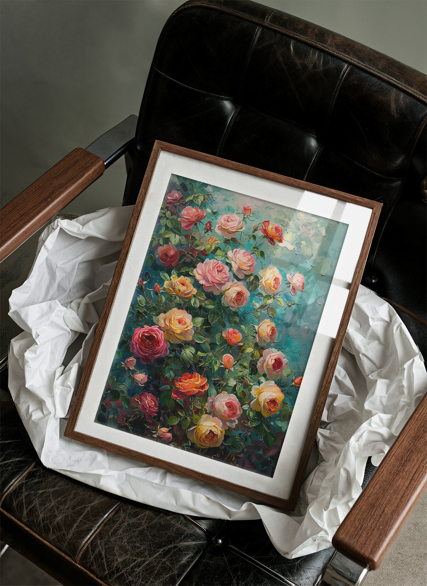 Sunlit Rose Bower