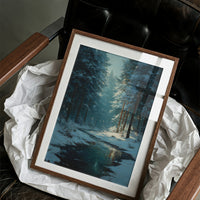 Light Through the Snowbound Pines