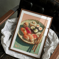Sushi in Golden Light