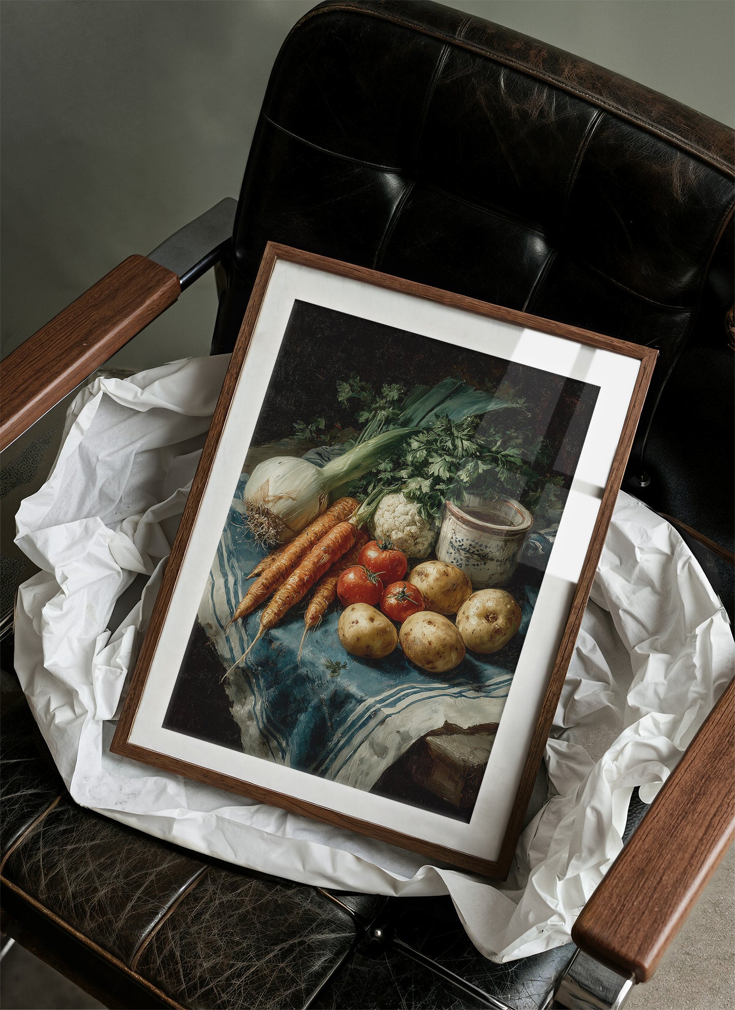 Harvest on Linen Cloth