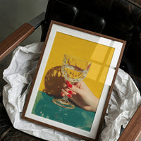 A Toast in Red and Gold