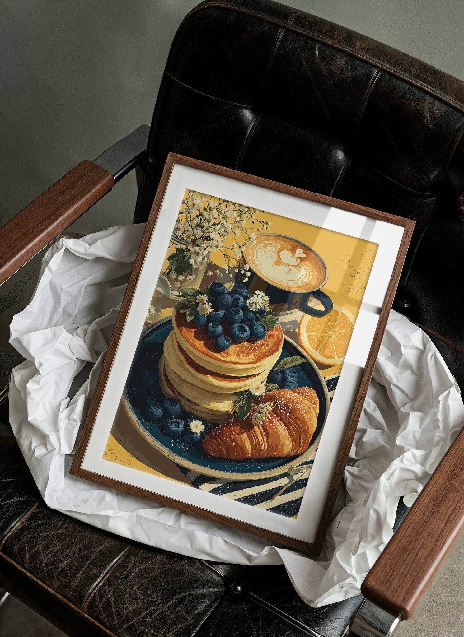 Stacked Pancakes and Sunshine