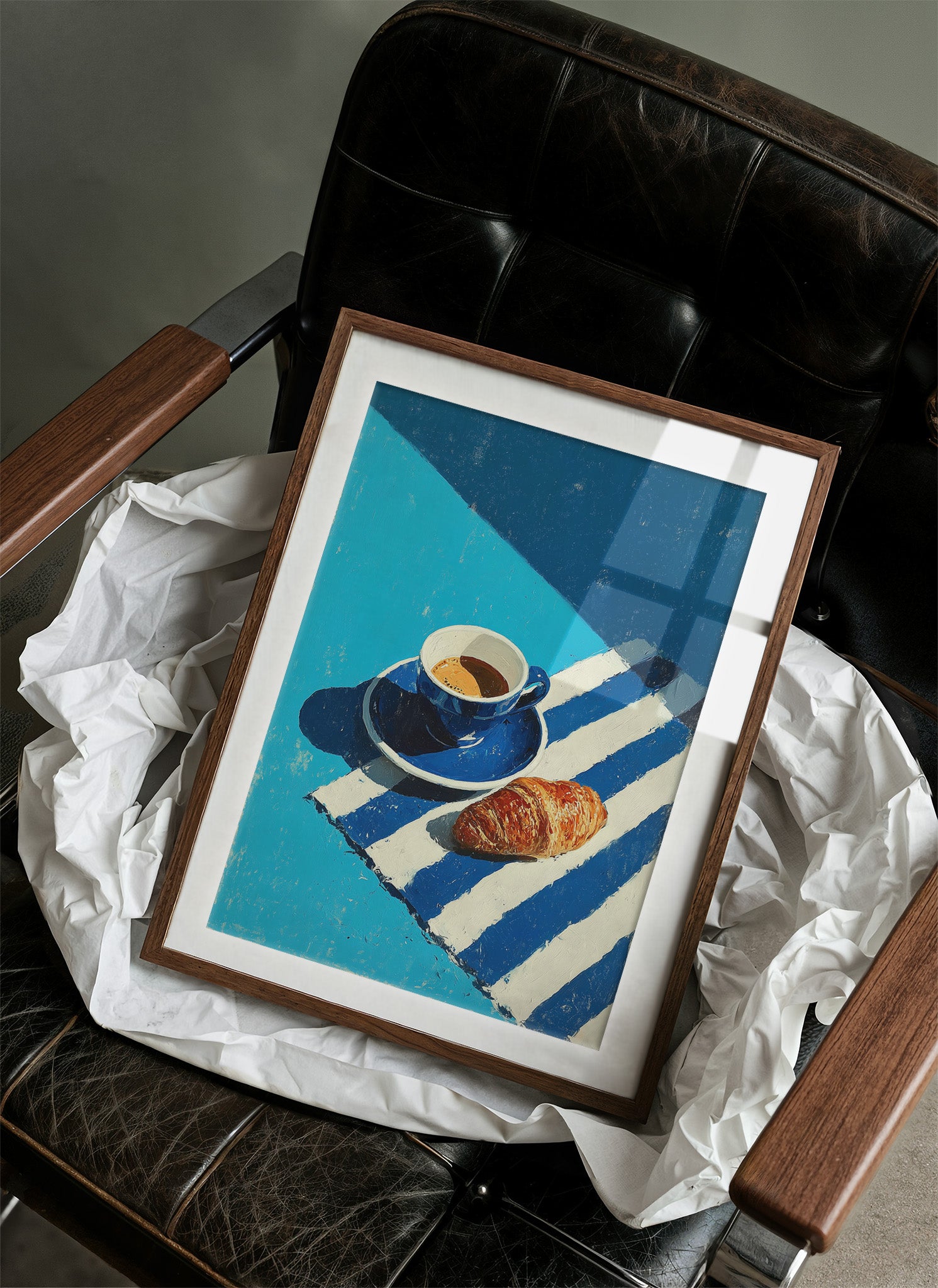 Espresso and Stripes