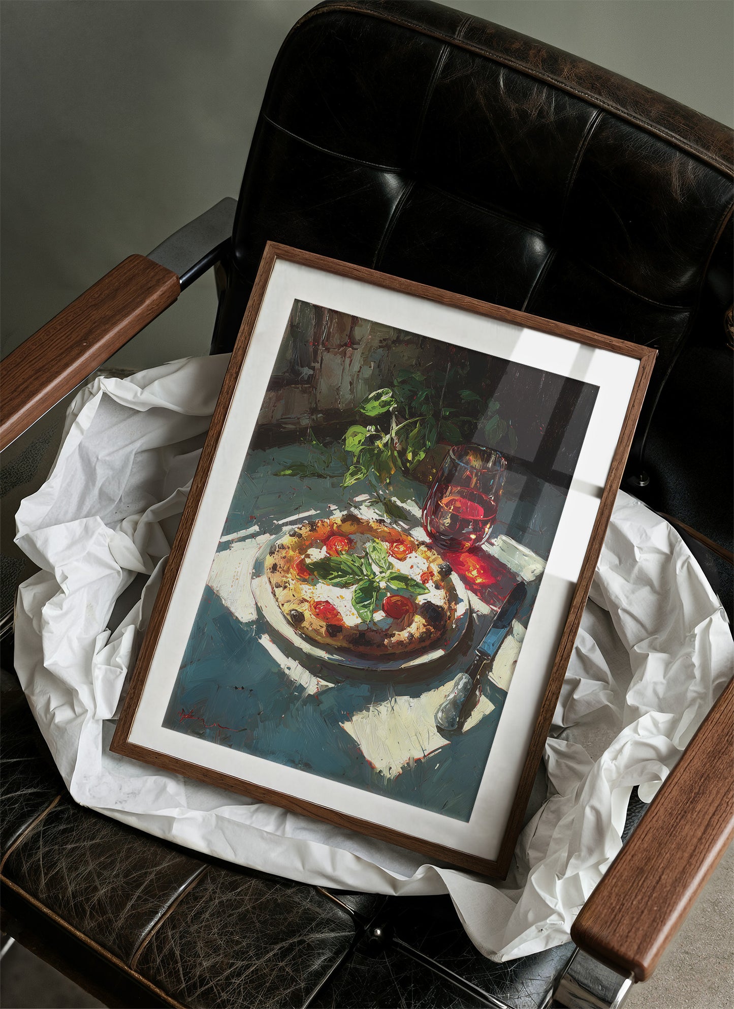 Pizza in Candlelight
