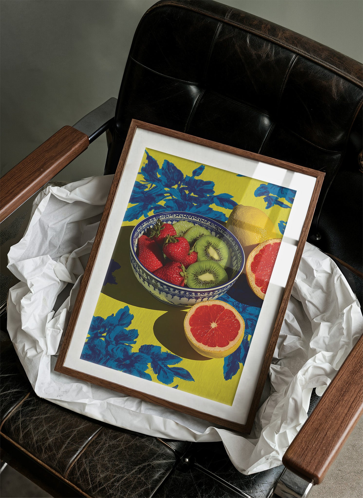 Fruit on Cobalt Bloom