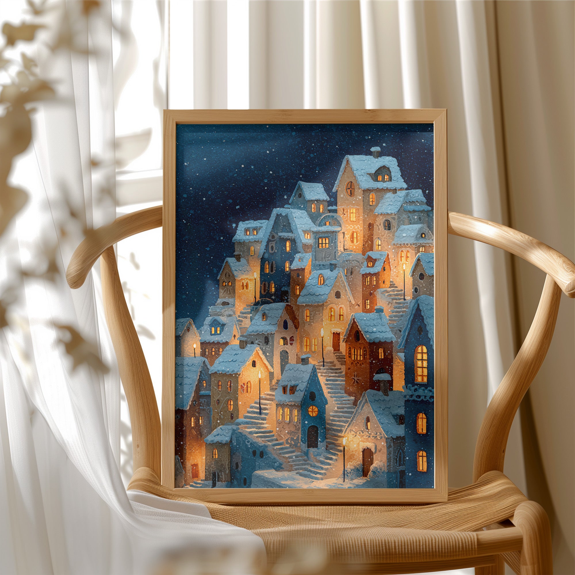 Lanterns Up the Hillside