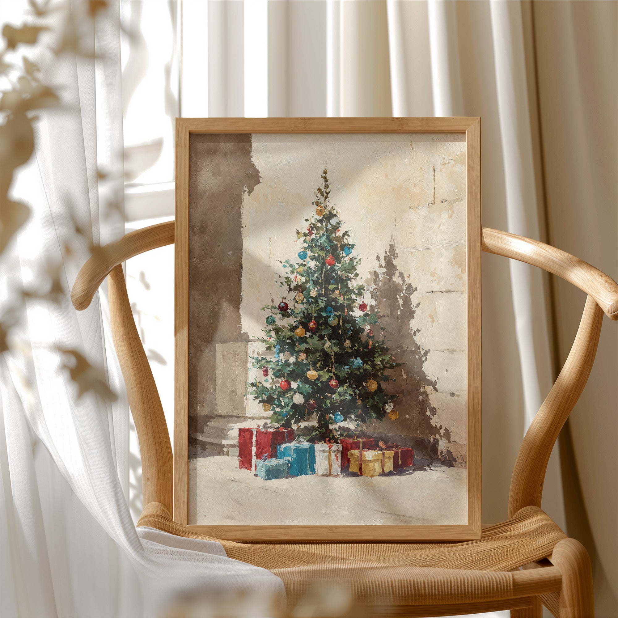 Presents in the Courtyard Light