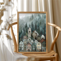 Village Beneath the Pines