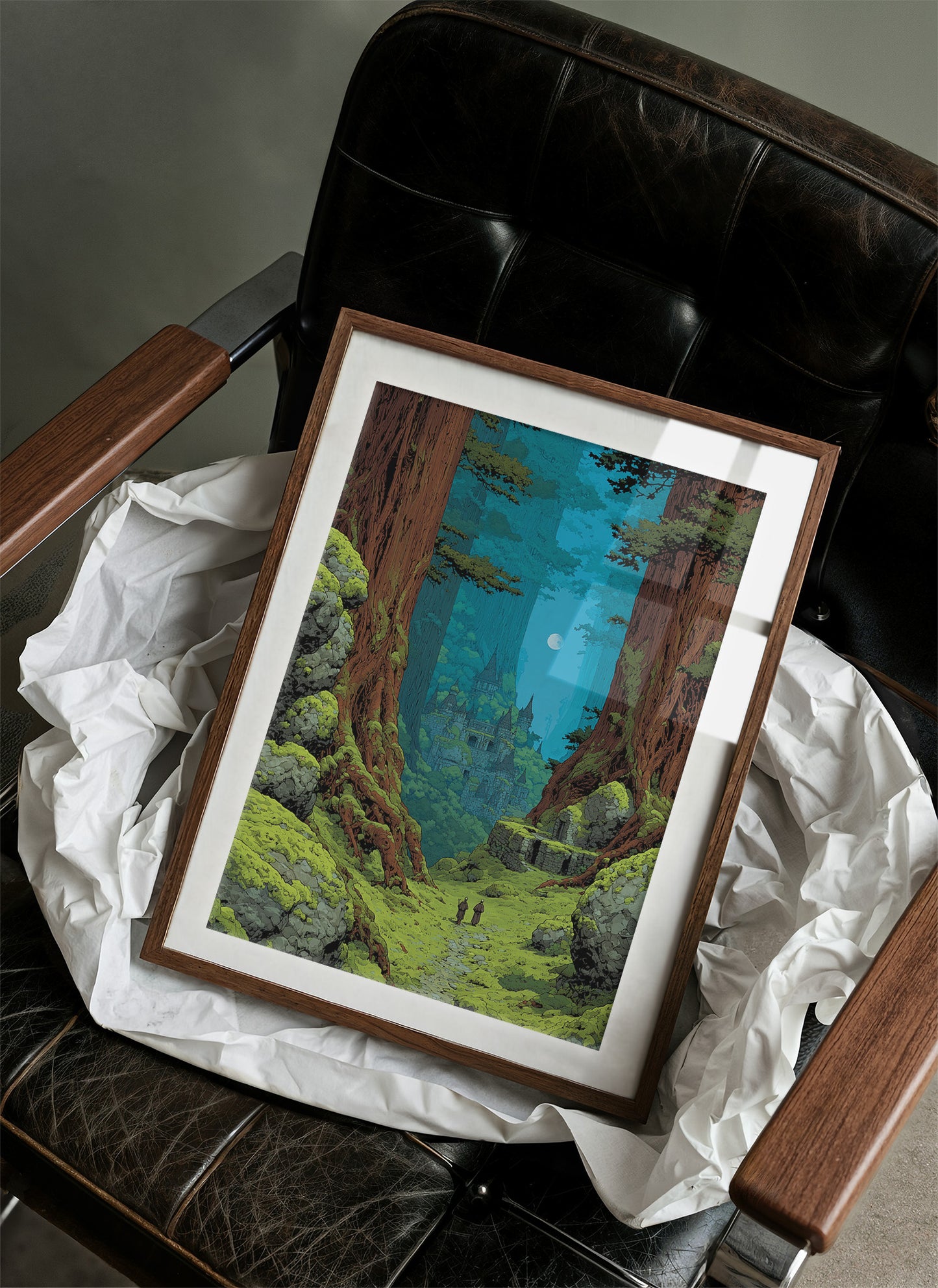 Path to the Moonlit Castle