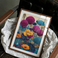 Allium and Poppy Field