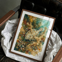 Sandy Camouflage: Watercolor Flounder Study