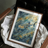 Gentle Giant: Watercolor Whale Shark Study