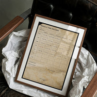 Clocked In: Weekly Time Record Print