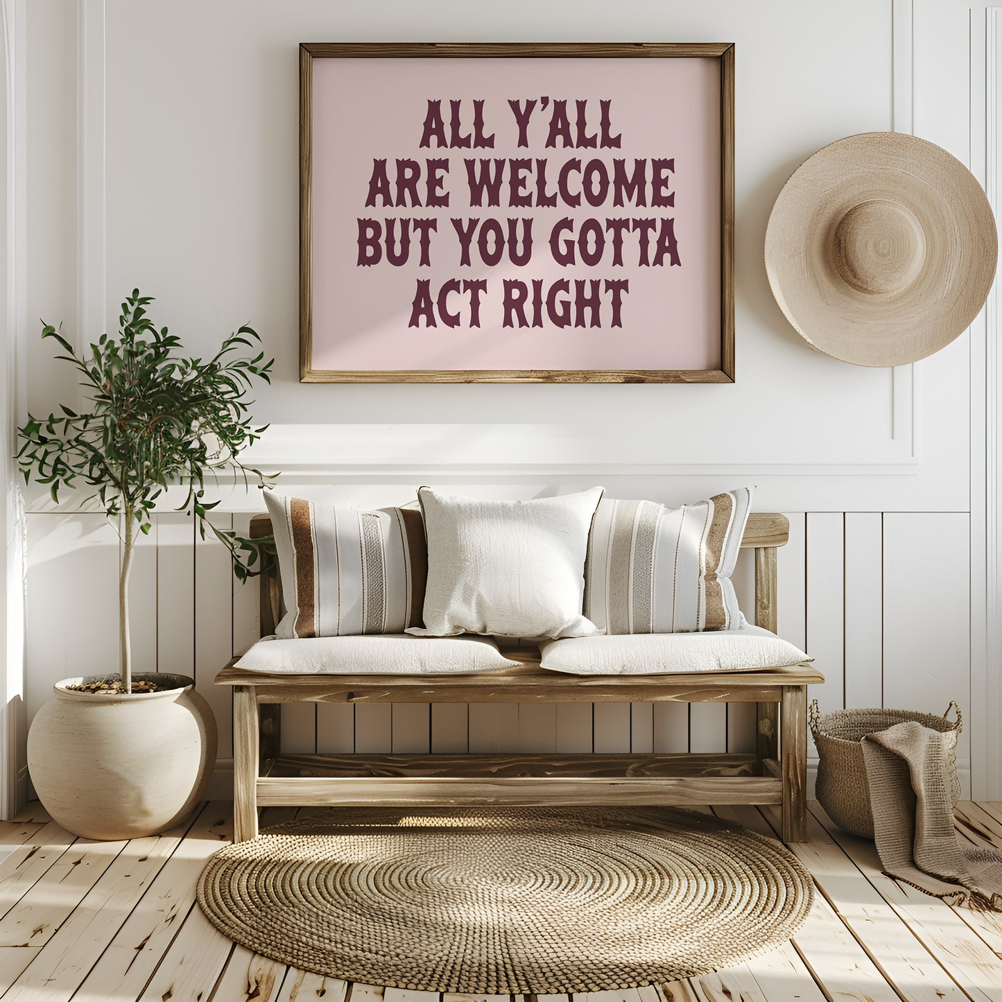Y'all Are Welcome, Act Right
