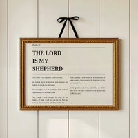 Psalm 23 Editorial Print