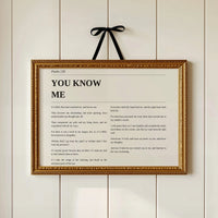 Psalm 139 Editorial Print