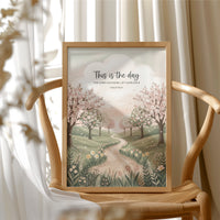 This Is the Day: Spring Scripture Print