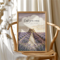 Cast Your Cares: Lavender Cottage Path