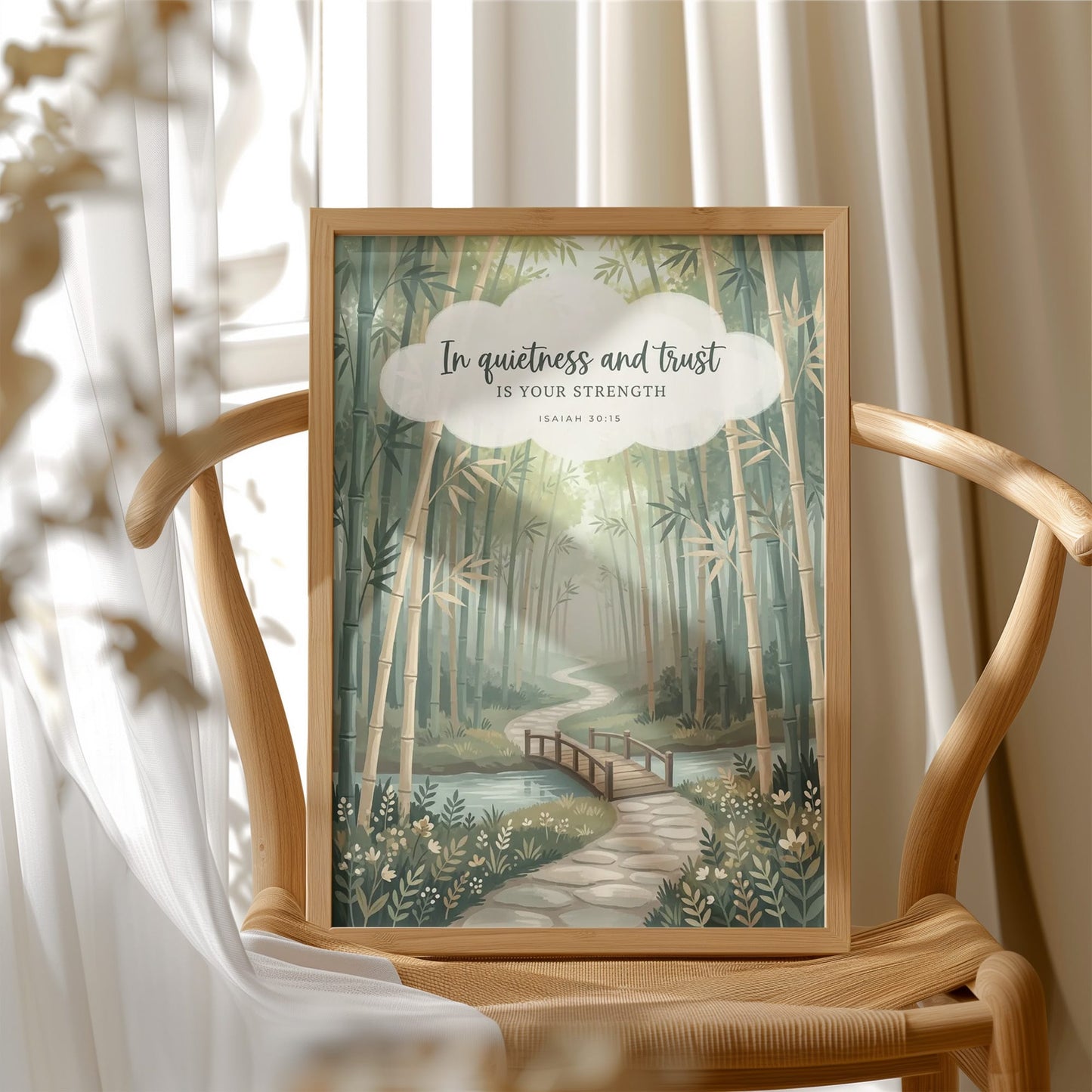 In Quietness and Trust: Bamboo Forest Bridge