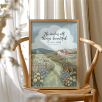 He Makes All Things Beautiful: Sheep Pasture Farmhouse
