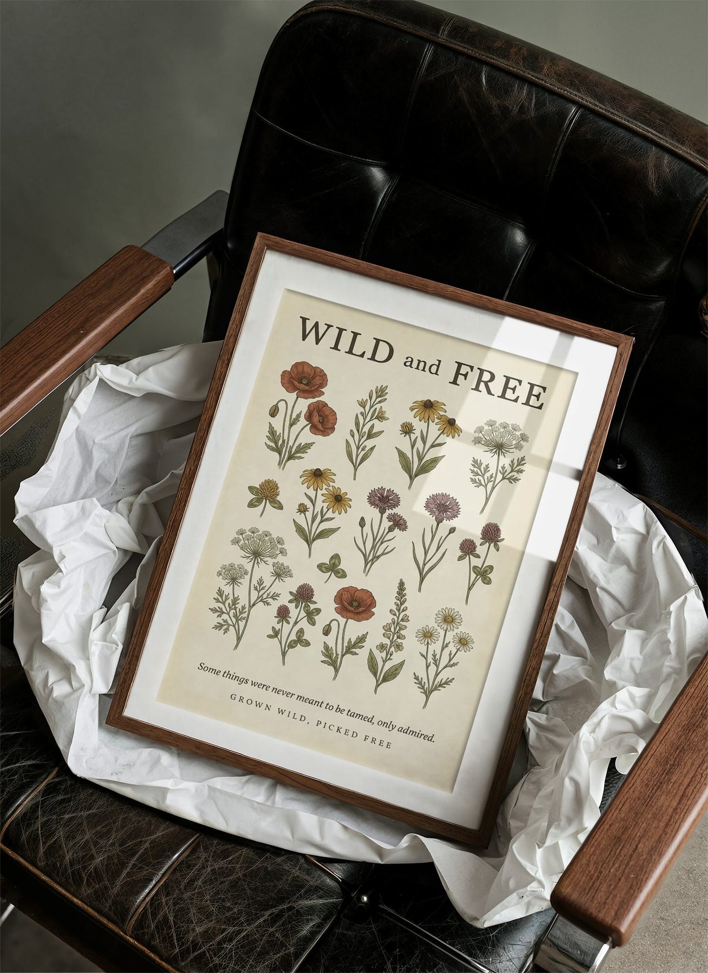 Wild and Free: Vintage Wildflower Chart