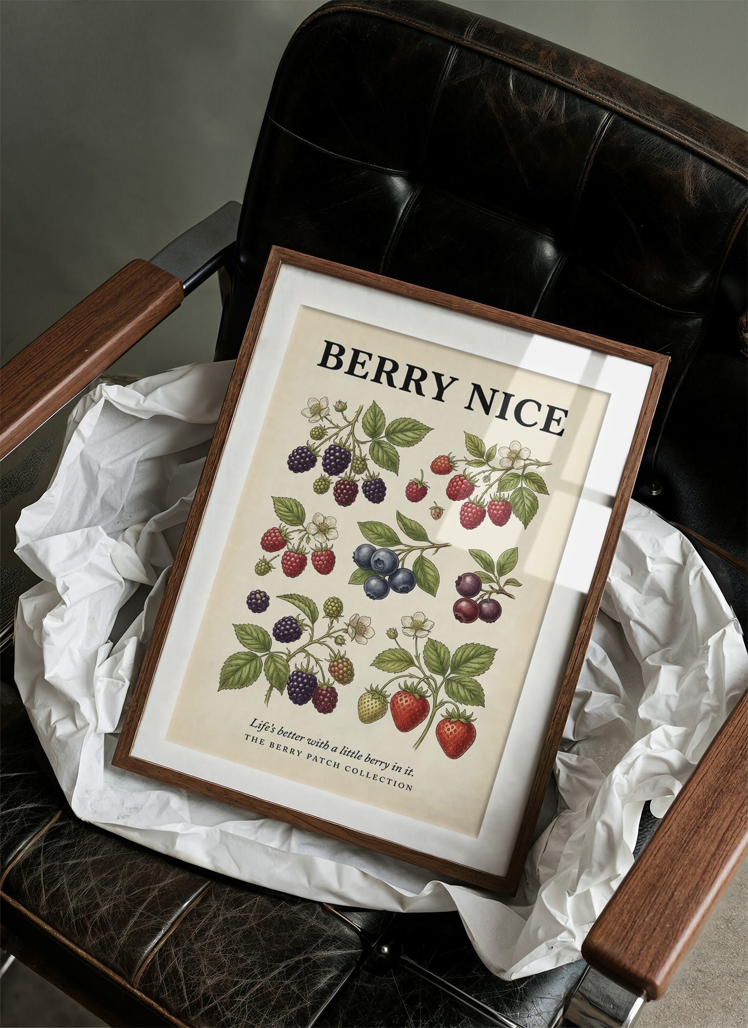 Berry Nice: Vintage Berry Patch Chart