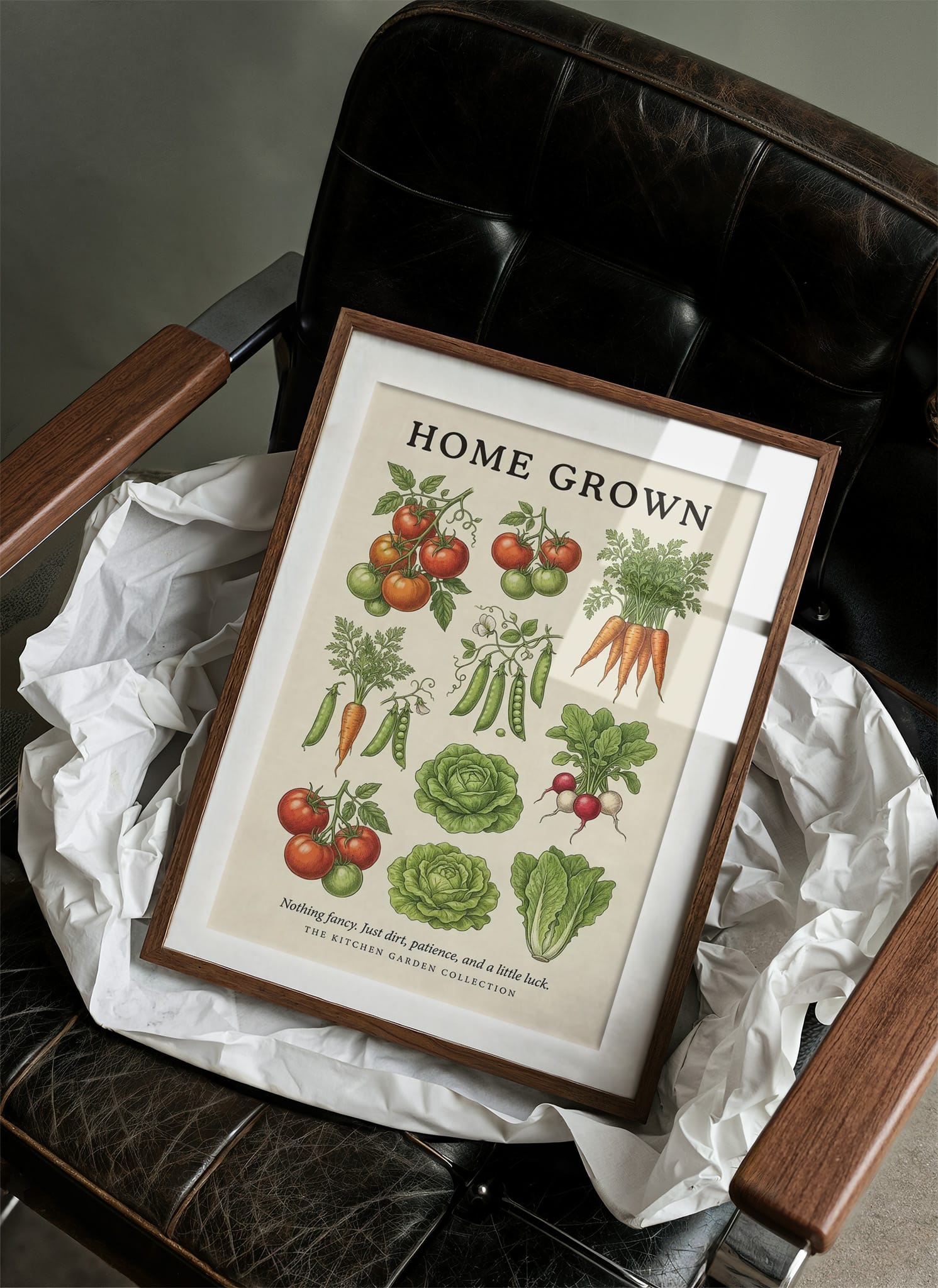 Home Grown: Vintage Kitchen Garden Chart