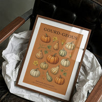 Gourd-geous: Vintage Harvest Gourd Chart