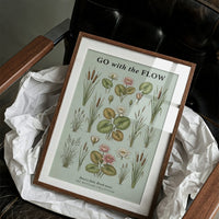 Go with the Flow: Vintage Wetland Chart