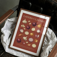 Layers on Layers: Vintage Allium Chart