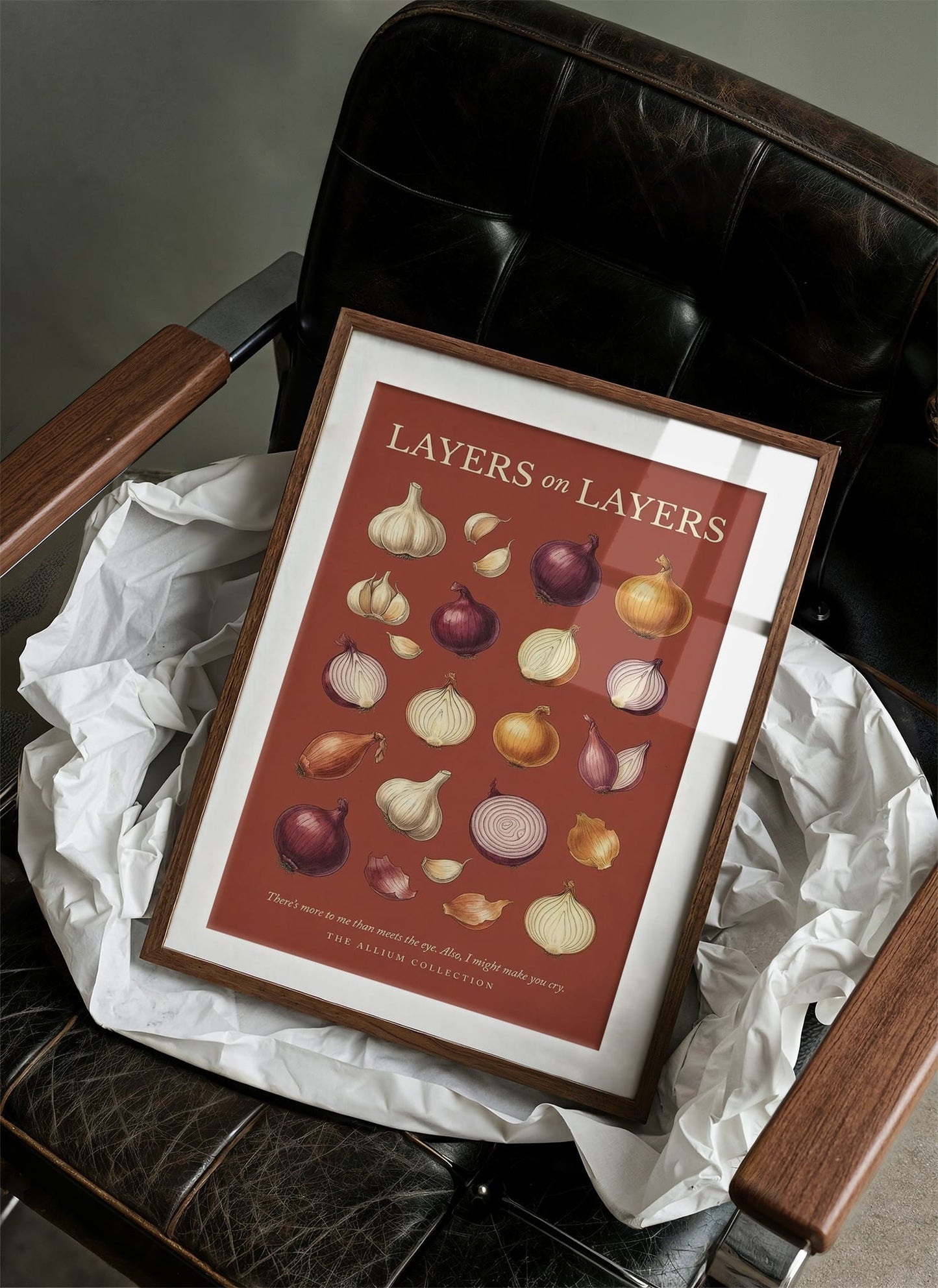 Layers on Layers: Vintage Allium Chart