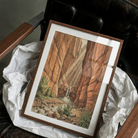 Desert Canyon Waterfall