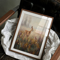 Fawn in the Wildflowers