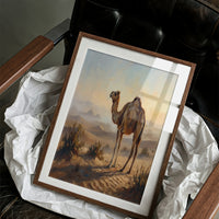 Camel at Golden Dusk