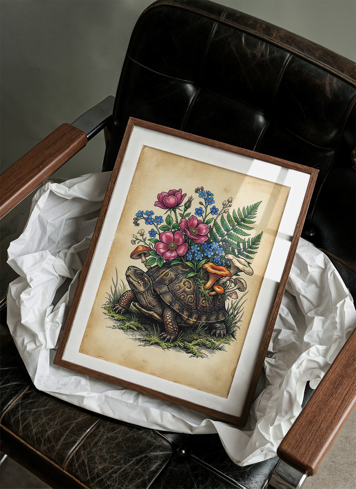 The Tortoise's Traveling Garden