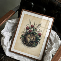 Field Mouse and Wild Clover