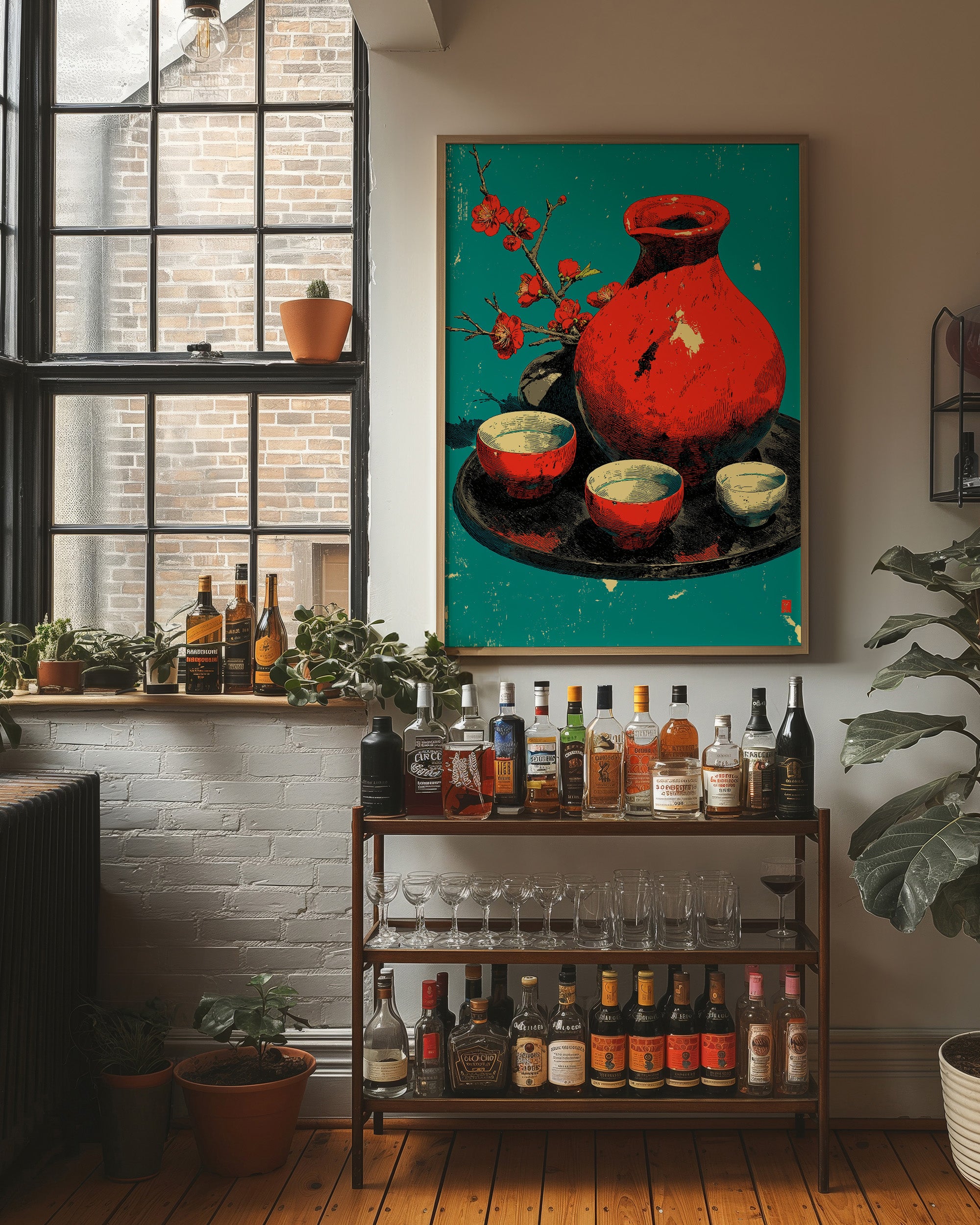 Sake and Plum Blossoms