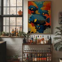 Angelfish Among the Coral