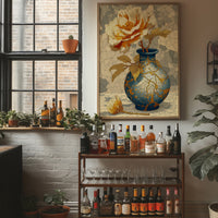 Kintsugi and Peony Bloom