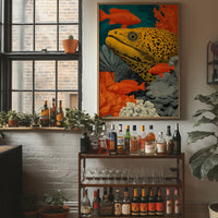 Moray Among the Reef