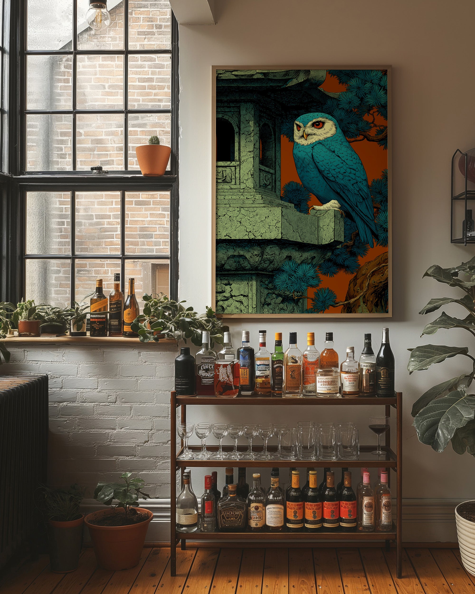 Blue Owl Minds the Temple