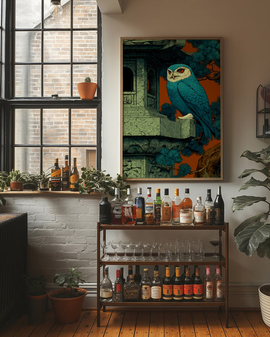 Blue Owl Minds the Temple