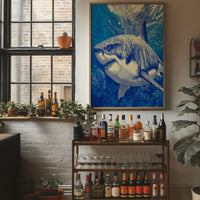Shark Over the Reef