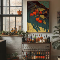 Persimmons Against the Old Roof