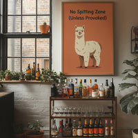 No Spitting Zone (Unless Provoked)